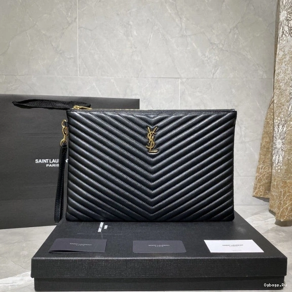 YSL CLUTCH MONOGRAM 0718